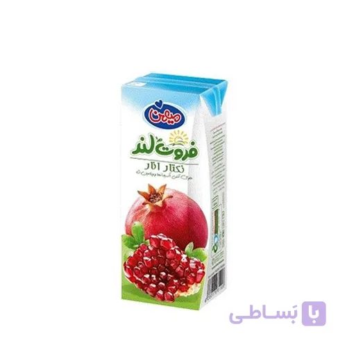 آبمیوه فروت لند 200 میلی لیتر با طعم انار – باکس 36 عددی