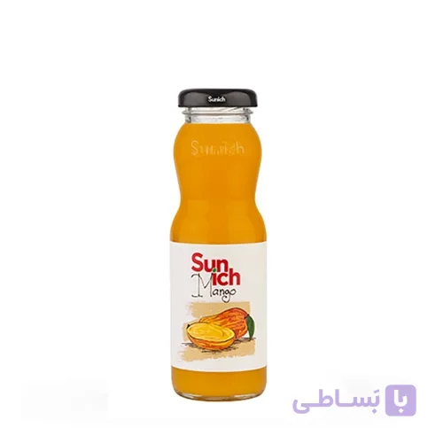 آبمیوه شیشه ای سن ایچ با طعم انبه حجم 200 میلی لیتری – باکس 12 عددی