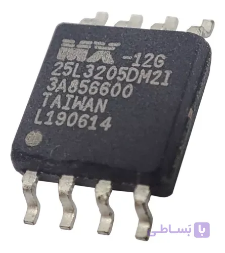 آی سی بایوس لپ تاپ MXIC MX25L3205D 4M SOP8 3V