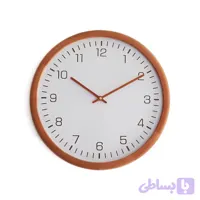 ساعت چوبی دیواری مدل کیان کد 0552
