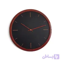 ساعت چوبی دیواری مدل کیان کد 0950