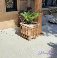 گلدان بتنی مربع مدل هماتوس