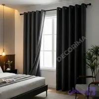 پرده پانچ بلک اوت دکوریما-ارتفاع 280 سانتیمتر