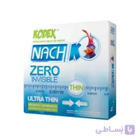 کاندوم نازک و مقاوم مدل زیرو اینویزیبل ناچ کدکسZero InvisiblE بسته 12 عددی