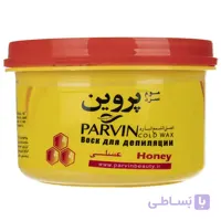 موم سرد پروین حاوی عصاره آلوئه ورا حجم 280 گرم Parvin Aloe Vera Herbal Cold Wax