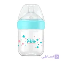 شیشه شیر پینو بیبی آبی کد M 0-6 ظرفیت 150 میلی لیتر