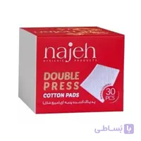 پد آرایش پاک کن ناژه مربعی 30 عددی