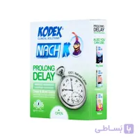 کاندوم تاخیری پرولانگ دیلی ناچ کدکس بسته 3 عددی