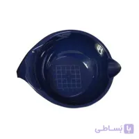 کاسه رنگ موی شانه دار آبی