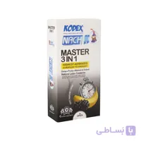 کاندوم خاردار مدل مستر 3 در1 ناچ کدکس بسته 3 عددی
