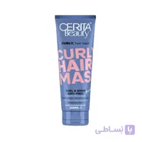 ماسک مو تیوپی سریتا آبی مناسب موهای فر داخل حمام 200ml