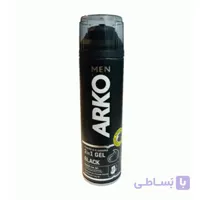 ژل اصلاح آرکو مدل 2 در 1 بلک حجم 200 میلی لیتر
