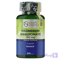 قرص 60 عددی منیزیم بیس گلیسینات NATURE’S SUPREME