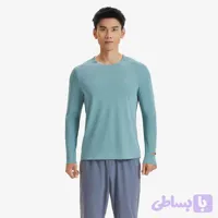 تیشرت مردانه آستین بلند سبز KIPRUN R500 DRY