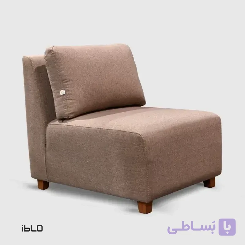 مبل ال راحتی یک‌نفره الین (طوسی)