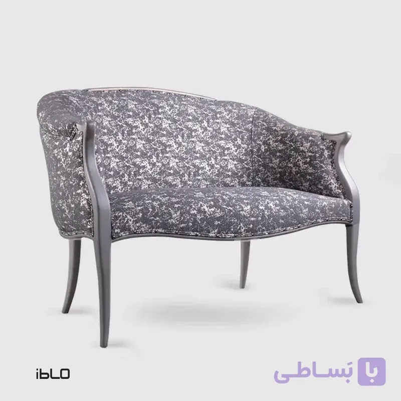 مبل دونفره نئوکلاسیک لنا (طوسی پتیه)