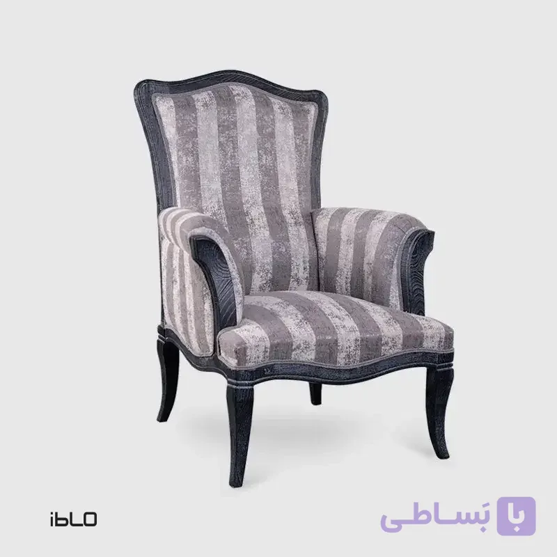 مبل یک نفره نئوکلاسیک لاوین طرح راه