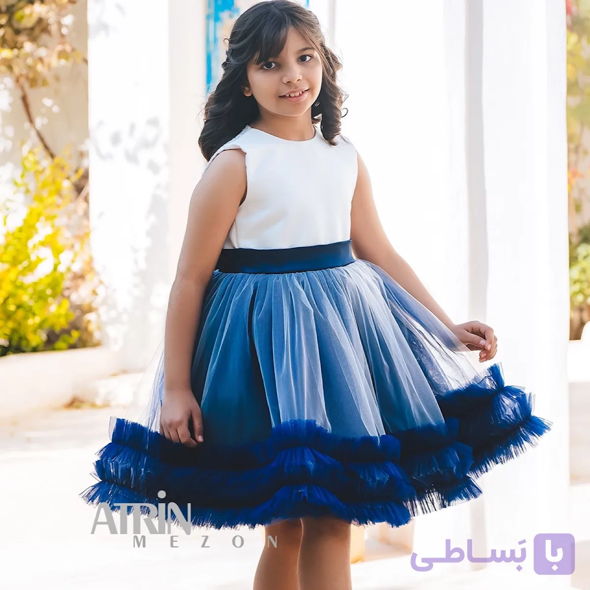 پیراهن دخترانه مدل ترانه