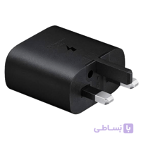 شارژر دیواری 3 پین Samsung 25W Type-C مدل EP-T2510NB با گارانتی حامیان