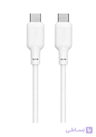 کابل 1.2 متری دو سر Type-c برند Philips مدل DLC6541CW گارانتی سی آوا