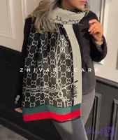 شال مشکی موهر گوچی وارداتی 12874