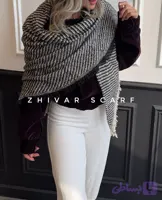 روسری بافت سه گوش وارداتی 543