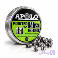 ساچمه Apolo Pointed کالیبر 5.5 | 18 گرین | 250 عدد