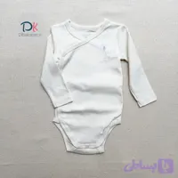 بادی نوزادی دخترانه پنبه ای لوپیلو مدل خرس 110