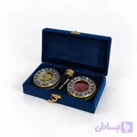 پک زعفران کادویی سوپر نگین ۳ گرمی با هاون و هل