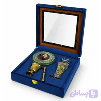 پک زعفران کادویی سوپر نگین ۵ گرمی با هاون و هل