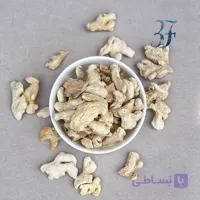 زنجبیل قلم سفید چینی کیسه 25 کیلویی