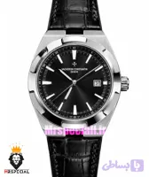 ساعت واشرون کنستانتین مردانه اتوماتیک صفحه مشکی Vacheron Constantin Overseas 021707