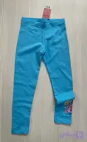 شلوار راحتی دخترانه بچگانه طرح اسمورفس