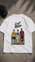 تیشرت لست دنس فوتبال (طرح مسی، رونالدو، نیمار) | Last Dance