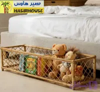 سبد نظم دهنده حصیری توری مستطیل پایه دار