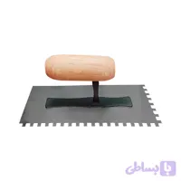 ماله استیل شانه ای دسته چوبی جی اس بی