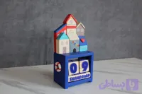 باکس تقویم چوبی خانه