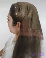 مینی اسکارف تل دار