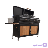 باربیکیو سرخ کن و پلوپزدار کابینتی