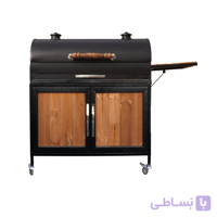 باربیکیو ذغالی کابینتی کف چدنی
