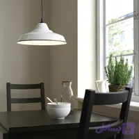 چراغ آویز ایکیا مدل TRETTIOEN سفید