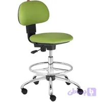 صندلی کف گرد قابدار R420C رکابدار کروم جک ۲۱