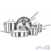 سرویس قابلمه و تابه استیل 10 پارچه کالفالون مدل Classic