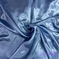 پارچه ساتن ساده آبی استخری