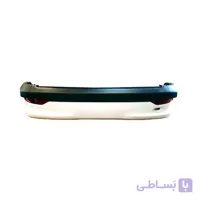 سپر عقب کامل 207i صندوق دار آبی کاربنی با دیاق و مه شکن و سنسور کروز