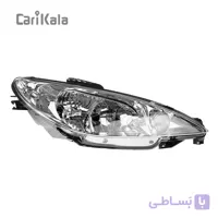چراغ جلو سمت راست بدون لامپ و موتور   206 | کروز
