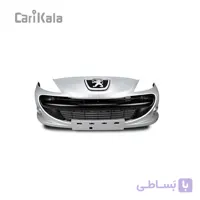 سپر جلو 207 نقره ای بدون آرم و مه شکن کروز