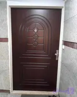 درب ورودی ام دی اف با رنگ