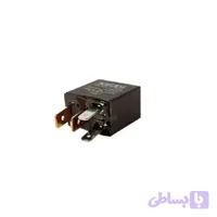 رله کتابی مشکی 4 فیش لنزو