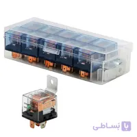 رله بوق 5 فیش بسته 10 تایی